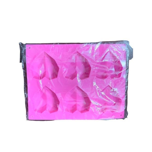 Diamond Heart Mold,‎ Hot Cocoa Bomb Mold, Chocolate Mold - Picture 1 of 3